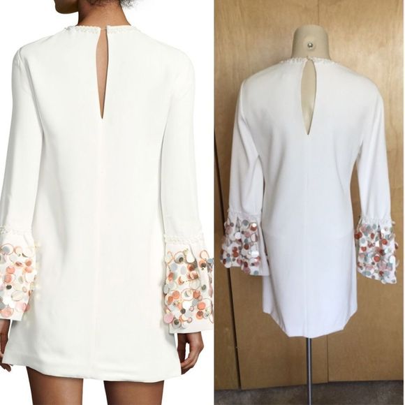 Alexis Bettina Embellished A-Line Crepe Dress - Picture 2 of 9